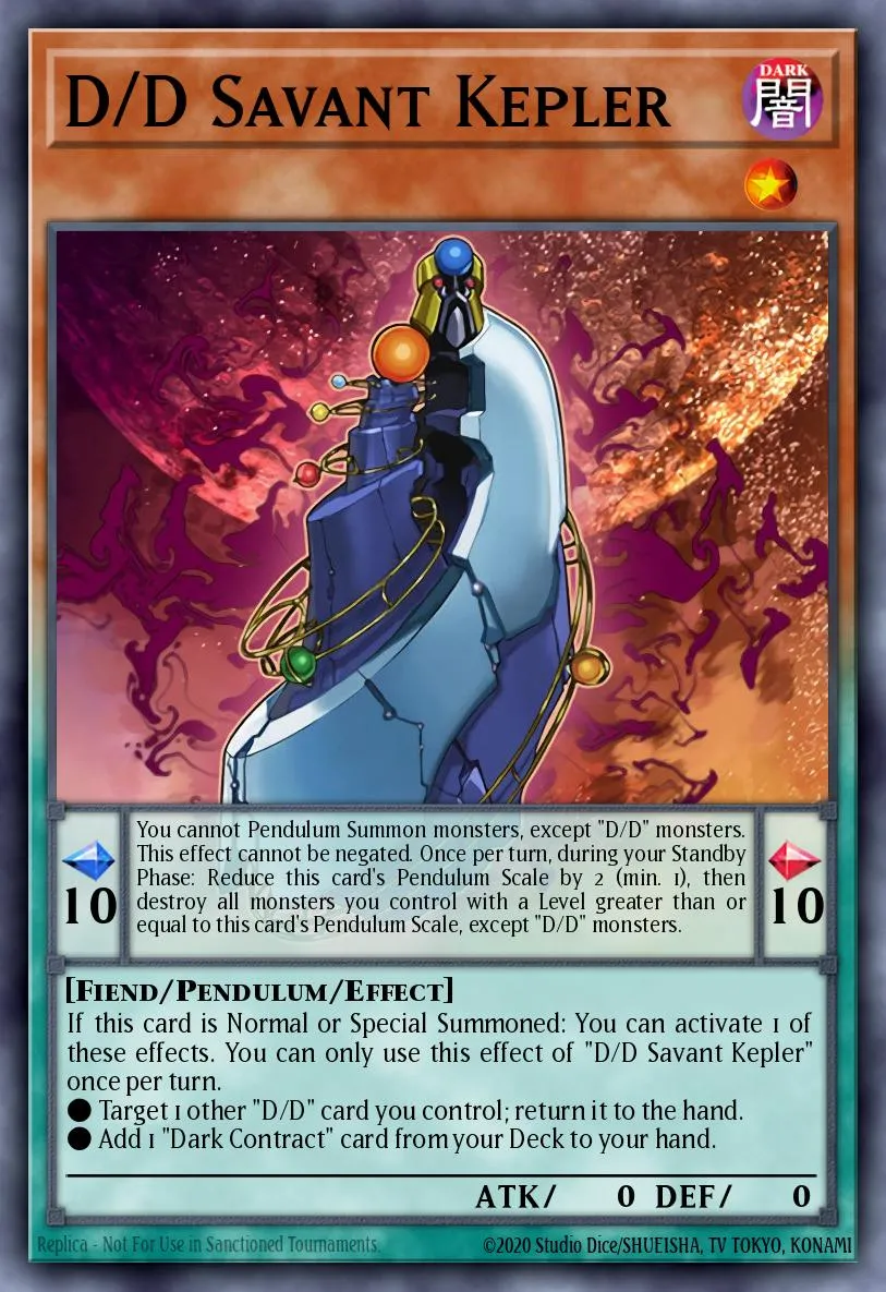D/D Savant Kepler · Dimension of Chaos: Special Edition 11609969/4