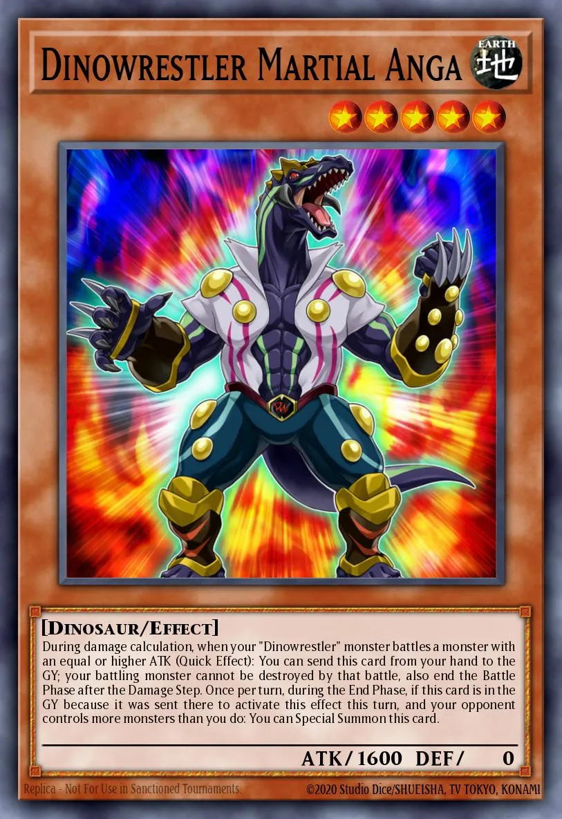 Dinowrestler Martial Anga · Dark Neostorm Special Edition 11755663/4