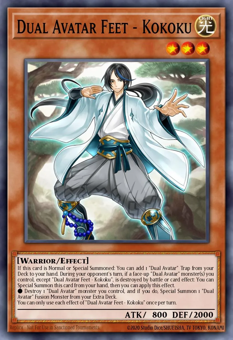 Dual Avatar Feet - Kokoku · Phantom Rage Premiere! promotional card 11759079/1