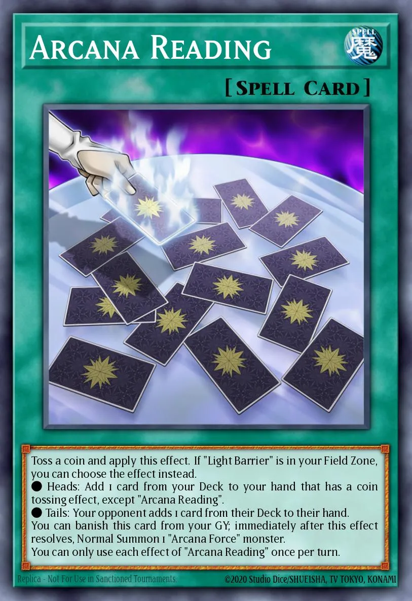 Arcana Reading · Phantom Rage Premiere! promotional card 11819473/1