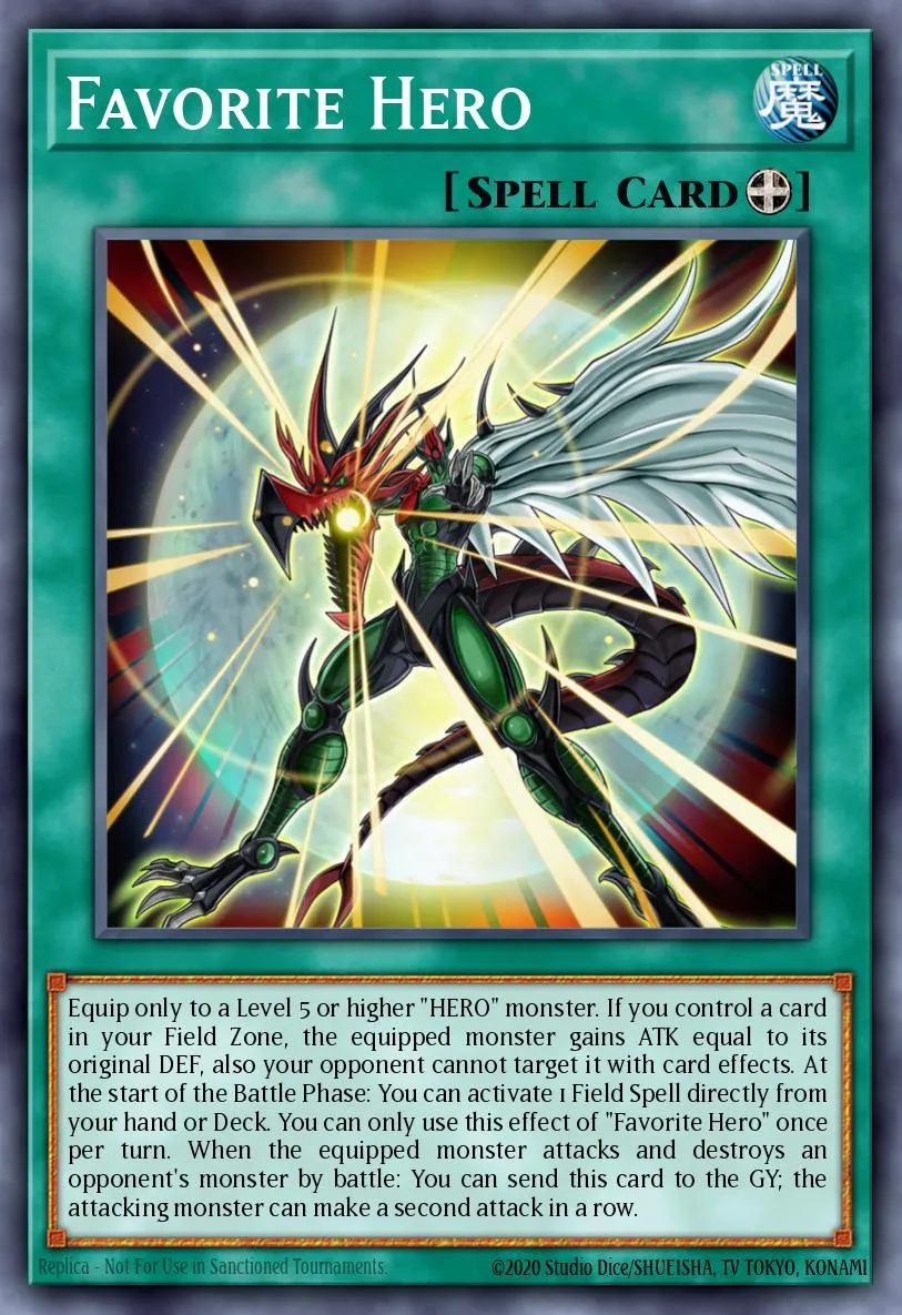 Favorite Hero · Legendary Duelists: Magical Hero 11881272/56