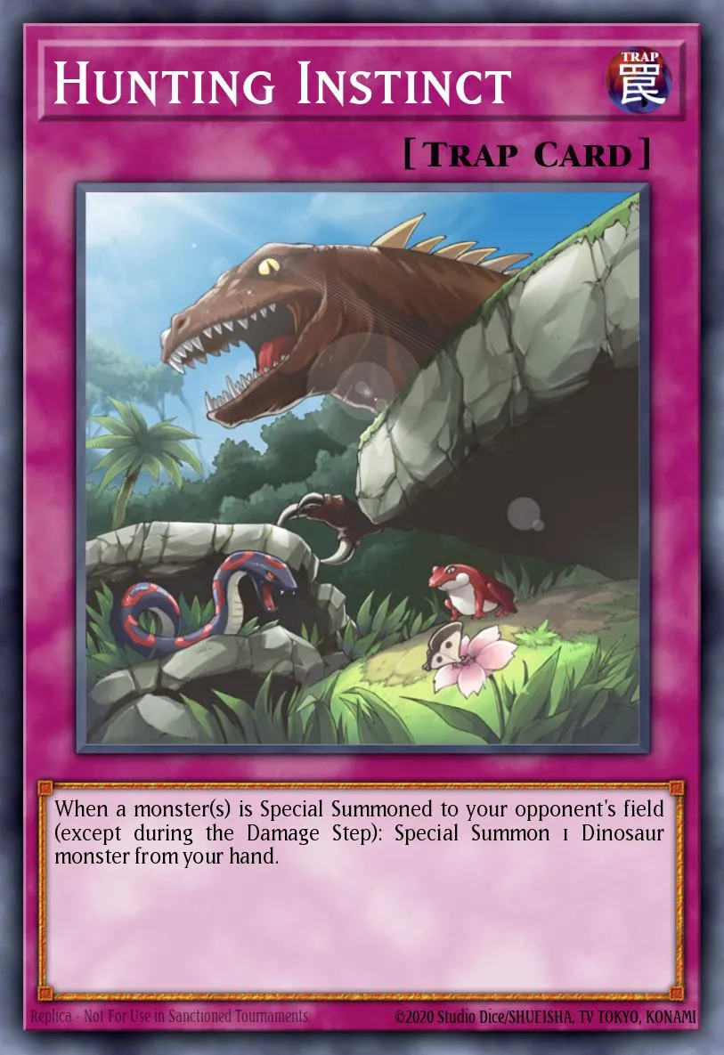Hunting Instinct · Structure Deck: Dinosaur's Rage Special Set 11925569/1