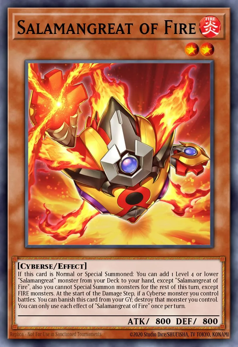 Salamangreat of Fire · Legendary Duelists: Soulburning Volcano 11962031/62
