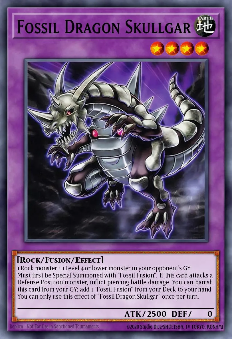 Fossil Dragon Skullgar · Battles of Legend: Armageddon 12015000/94