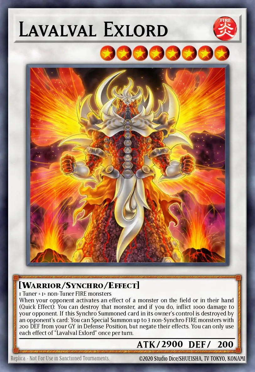 Lavalval Exlord · Lightning Overdrive Premiere! promotional card 12018201/1