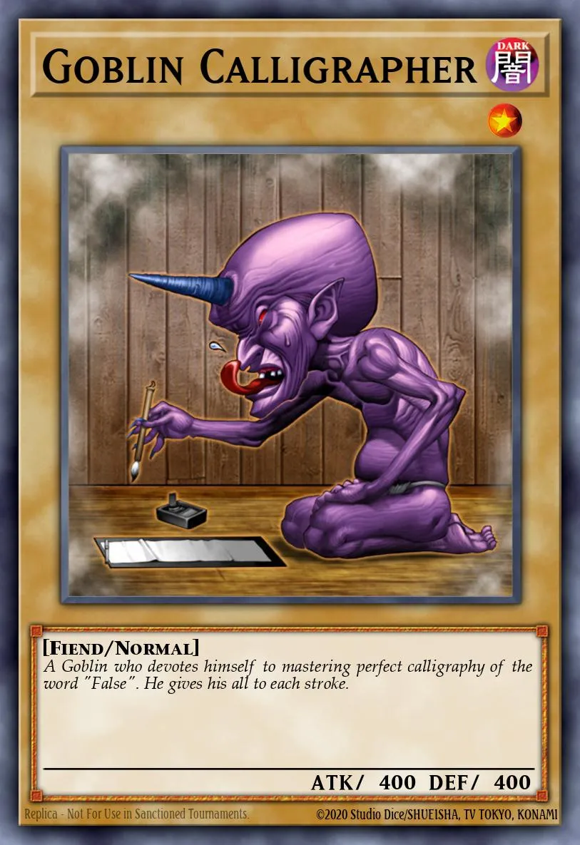 Goblin Calligrapher · Soul of the Duelist 12057781/60