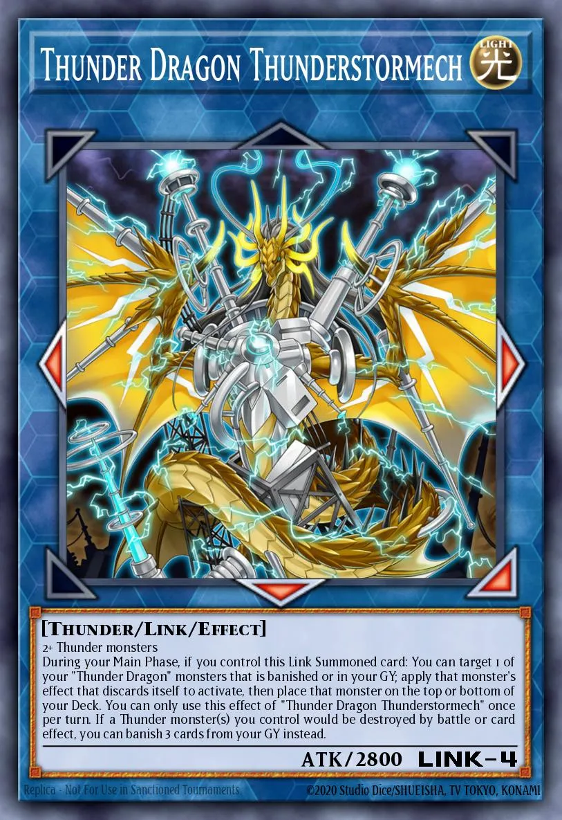 Thunder Dragon Thunderstormech · Duel Power 12081875/106