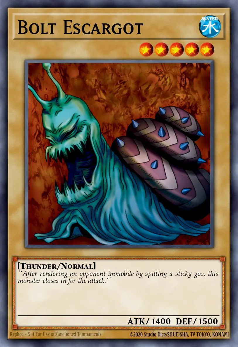 Bolt Escargot · Yu-Gi-Oh (No Set) 12146024