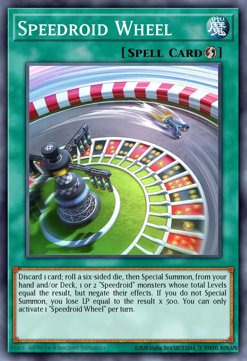 Speedroid Wheel · Legendary Duelists: Synchro Storm 12148078/56