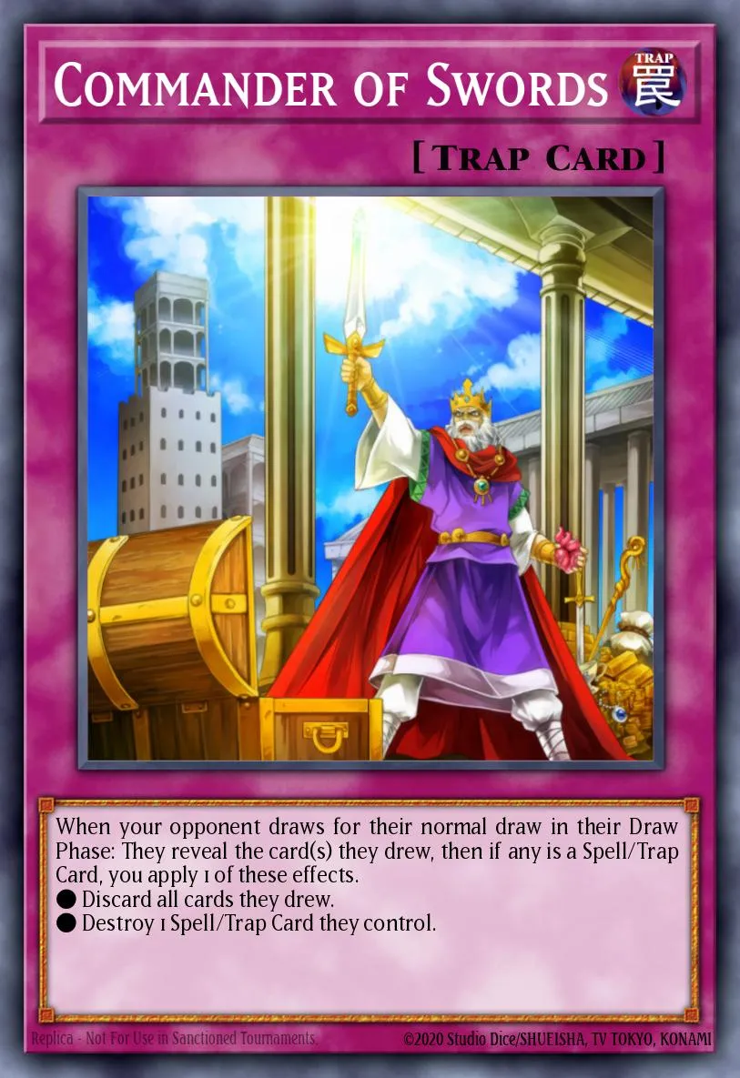 Commander of Swords · Galactic Overlord Sneak Peek Participation Card 12197543/1