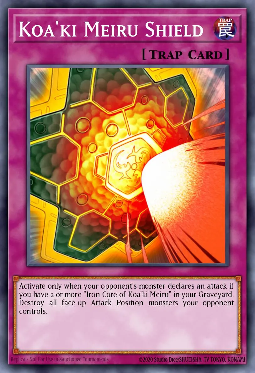 Koa'ki Meiru Shield · The Shining Darkness Sneak Peek Participation Card 12216615/1