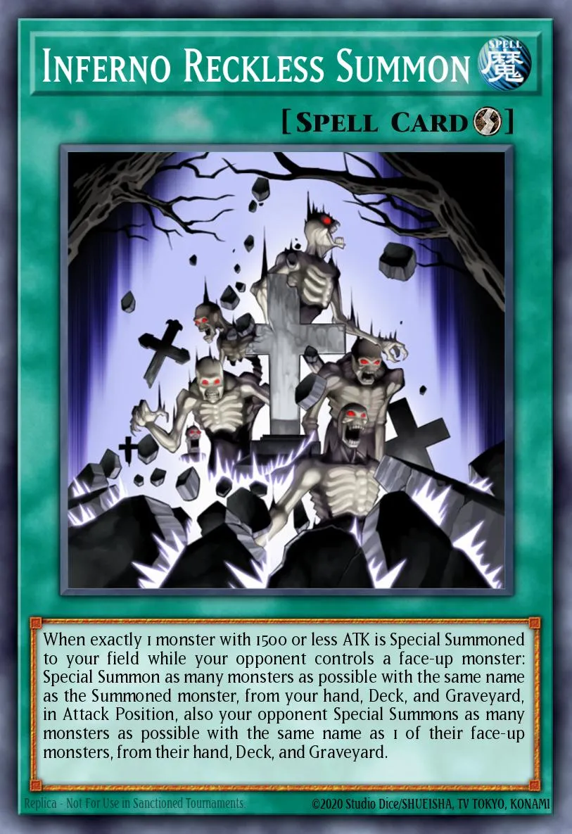 Inferno Reckless Summon · Duelist Pack: Chazz Princeton 12247206/30