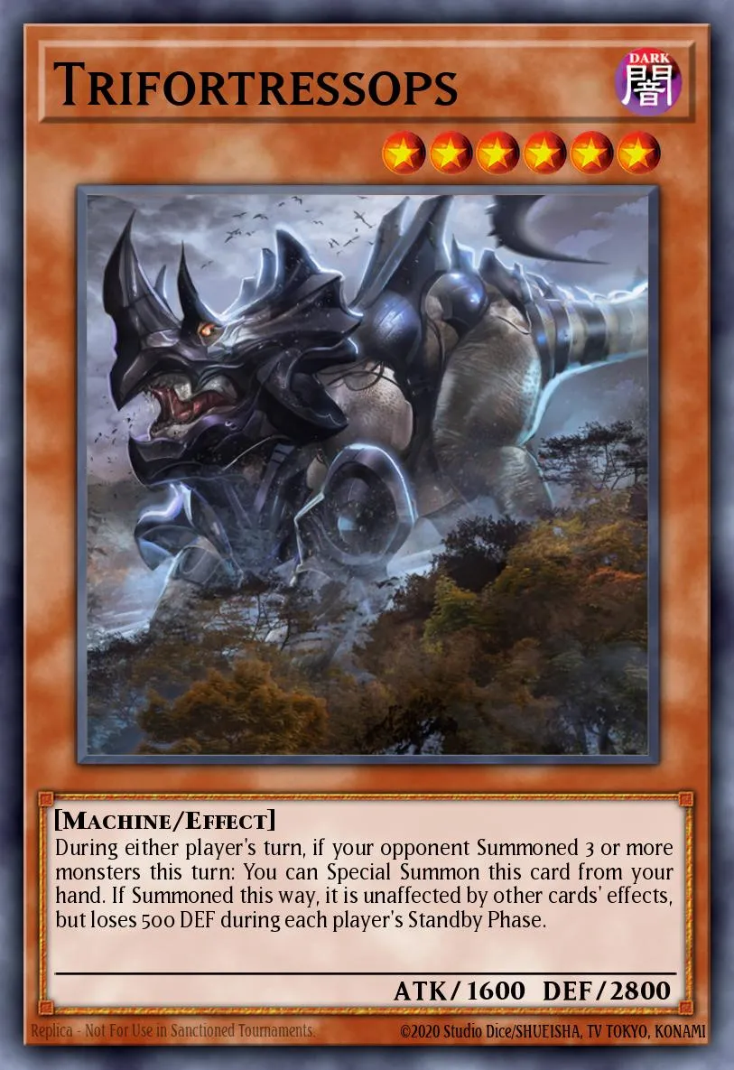 Trifortressops · Lord of the Tachyon Galaxy Sneak Peek Participation Card 12275533/1