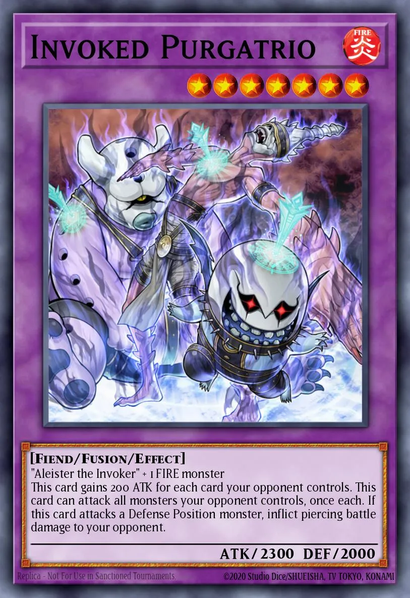 Invoked Purgatrio · Fusion Enforcers 12307878/60