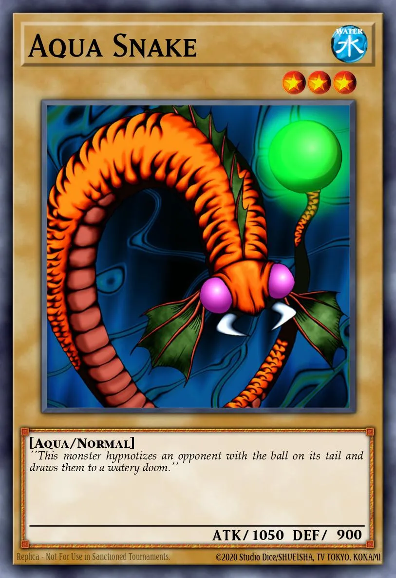 Aqua Snake · Yu-Gi-Oh (No Set) 12436646