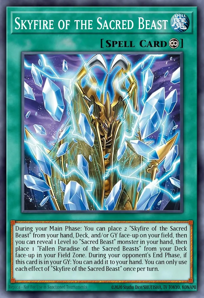 Skyfire of the Sacred Beast · Yu-Gi-Oh (No Set) 1259915