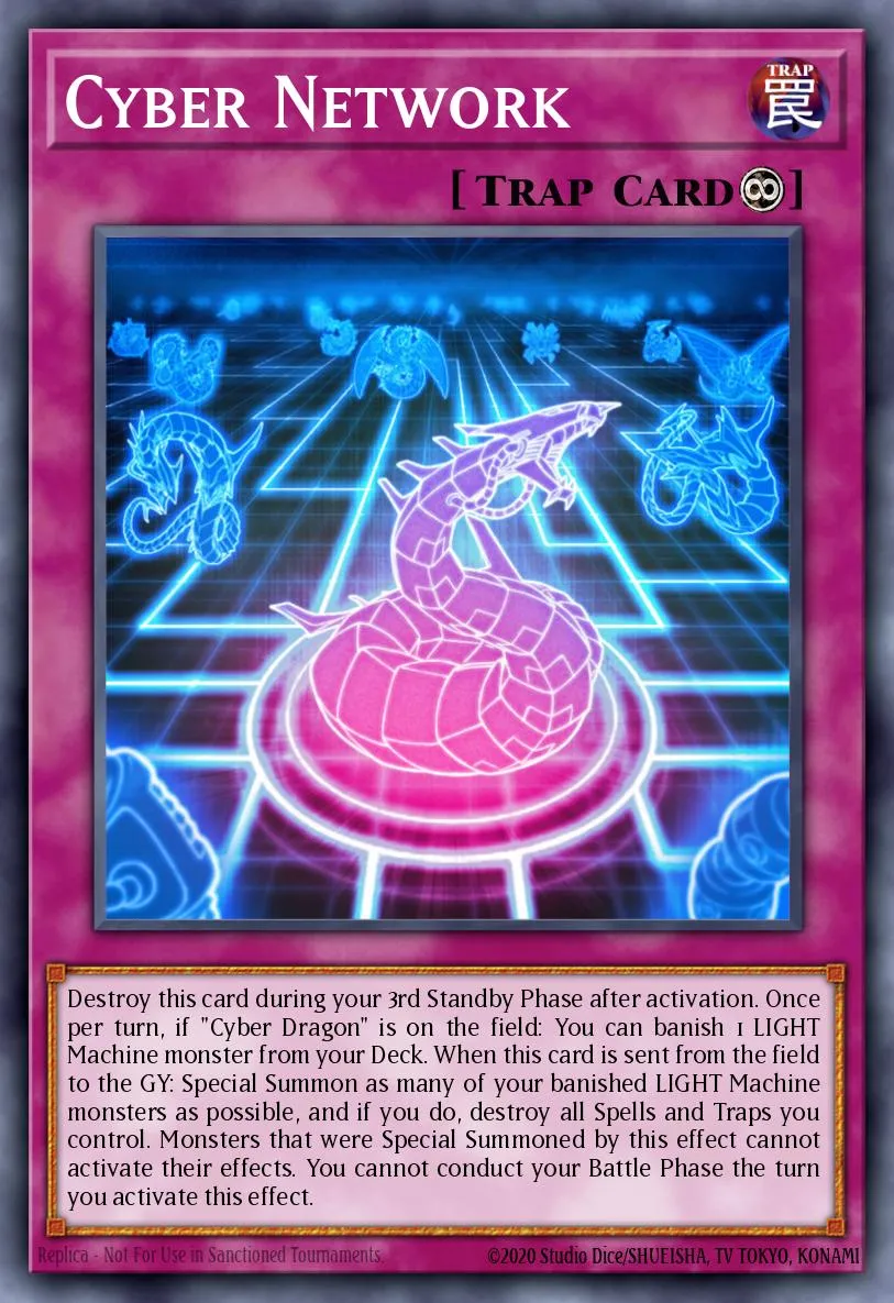 Cyber Network · Cyber Dragon Revolution Structure Deck 12670770/38