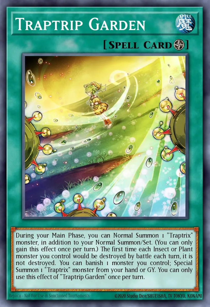 Traptrip Garden · Structure Deck: Beware of Traptrix 12801833/46