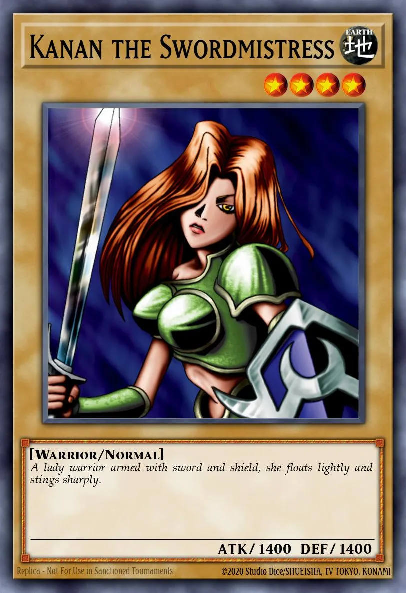 Kanan the Swordmistress · Legendary Collection 3: Yugi's World Mega Pack 12829151/306