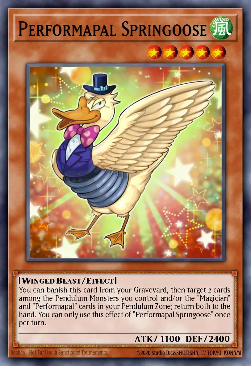 Performapal Springoose · Crossed Souls: Advance Edition 128454/4