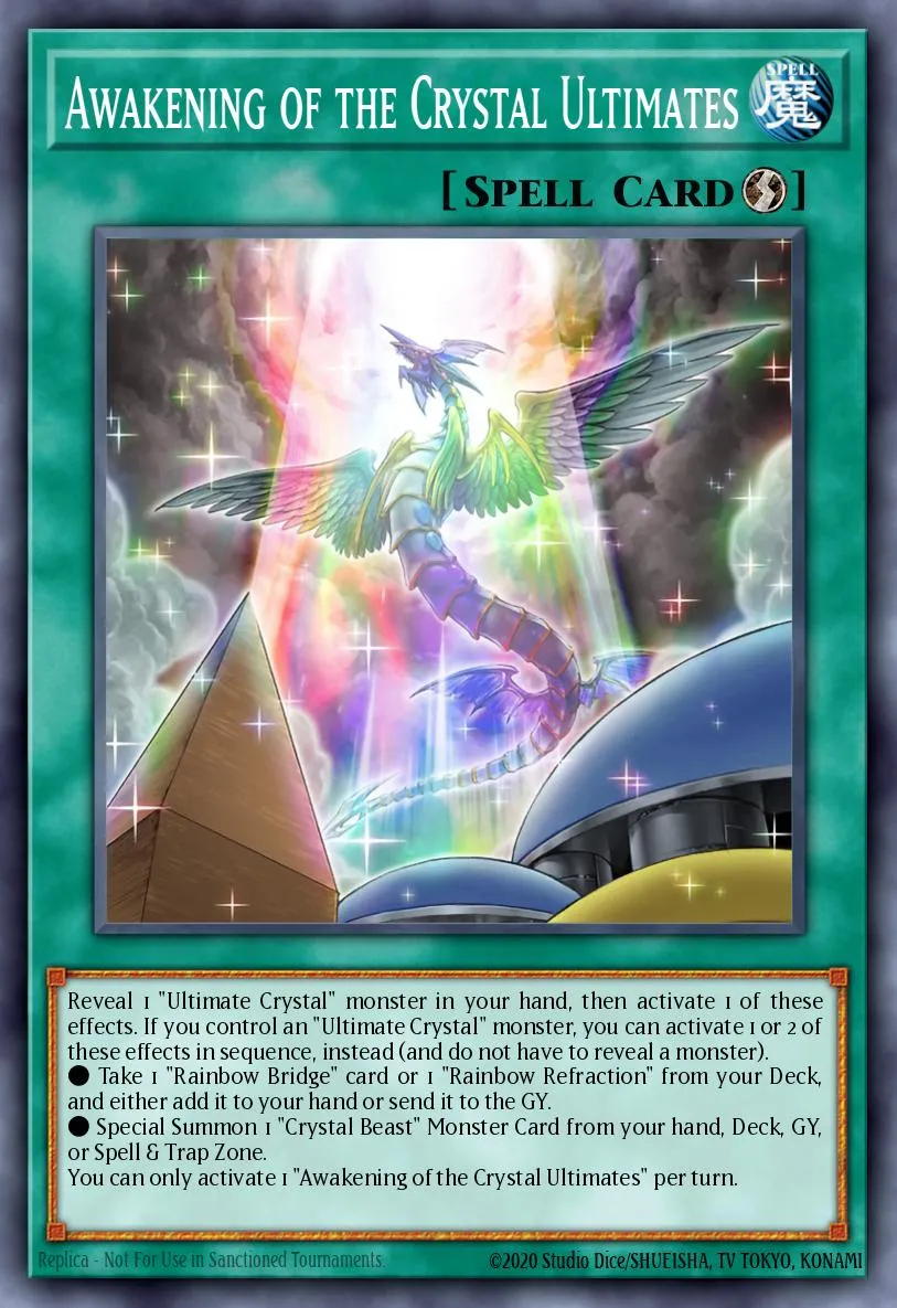 Awakening of the Crystal Ultimates · Structure Deck: Legend of the Crystal Beasts 12877076/46