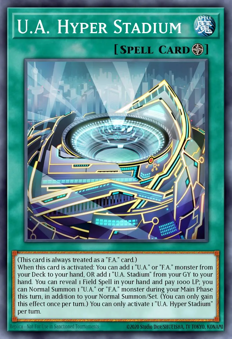 U.A. Hyper Stadium · Phantom Rage Premiere! promotional card 12931061/1