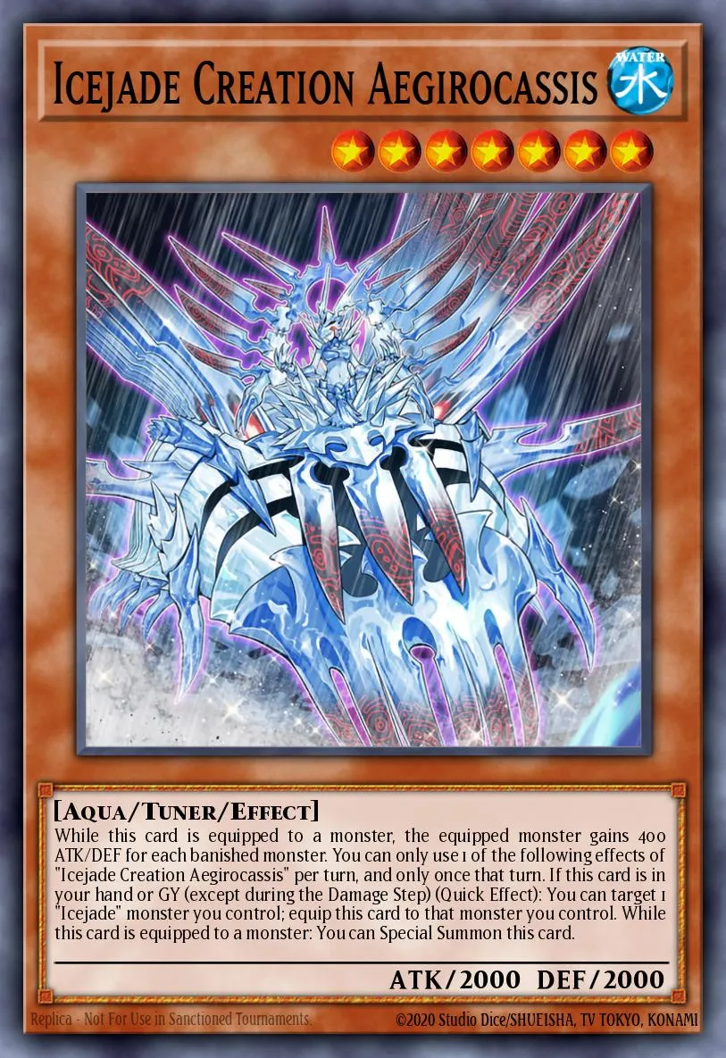 Icejade Creation Aegirocassis · Power of the Elements 1295442/101