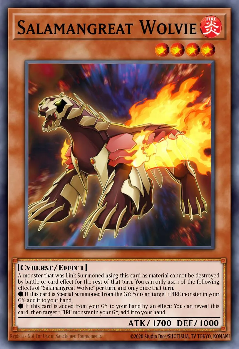 Salamangreat Wolvie · Structure Deck: Soulburner 13173832/45