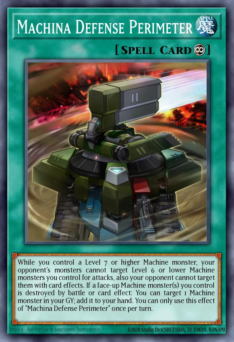 Machina Defense Perimeter · Structure Deck: Mechanized Madness 13247801/41
