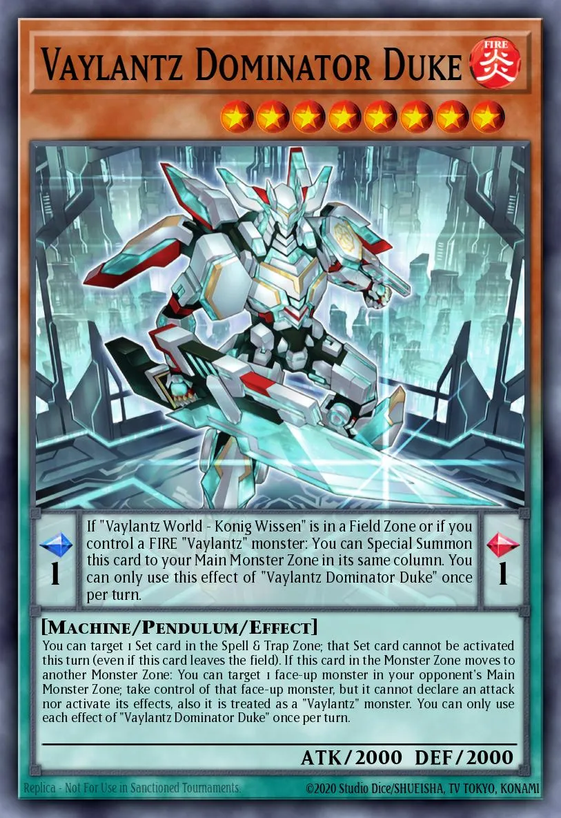 Vaylantz Dominator Duke · Tactical Masters 13291886/60