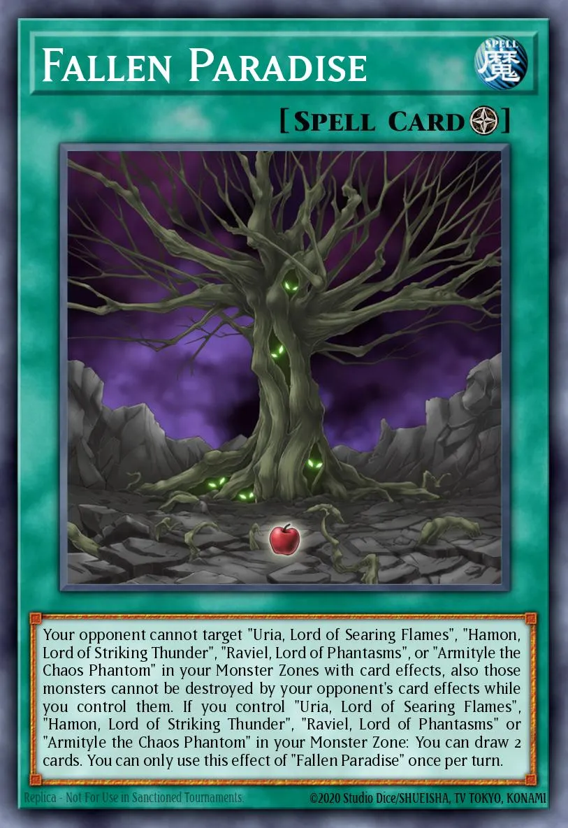 Fallen Paradise · Duelist Saga 13301895/100
