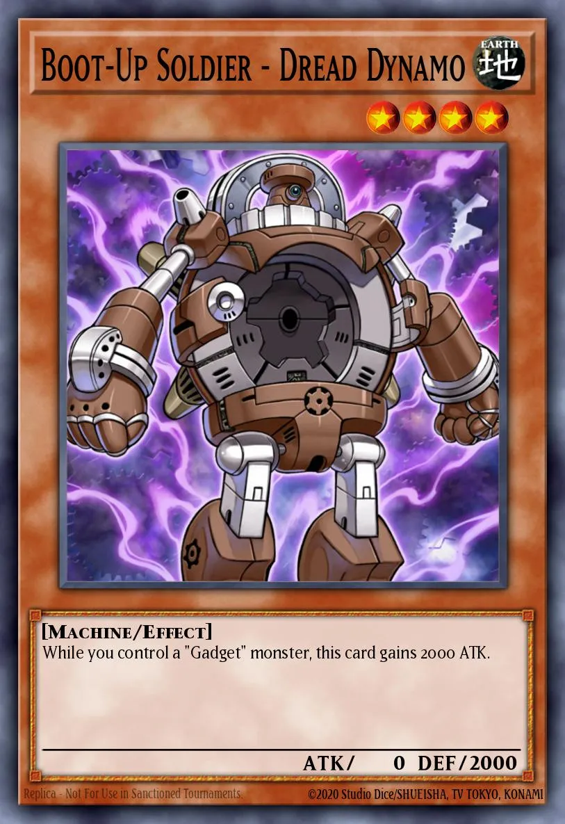 Boot-Up Soldier - Dread Dynamo · Structure Deck: Machine Re-Volt 13316346/37
