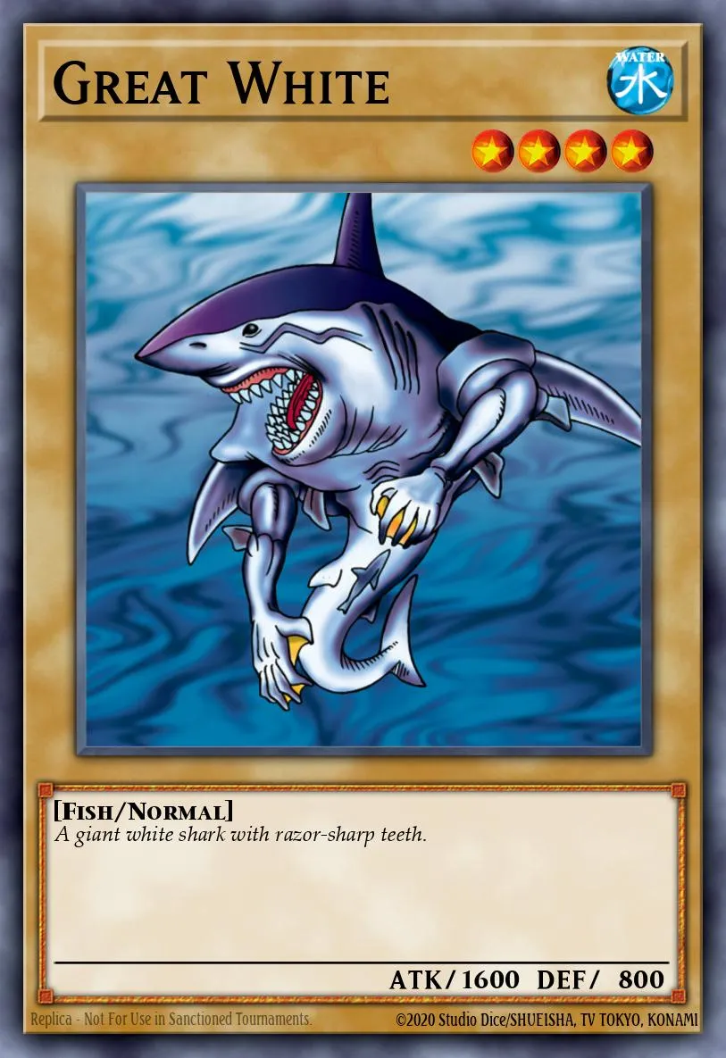 Great White · Summoned Skull Sample promotional card 13429800/1