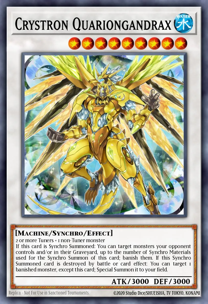 Crystron Quariongandrax · Raging Tempest: Special Edition 13455674/4