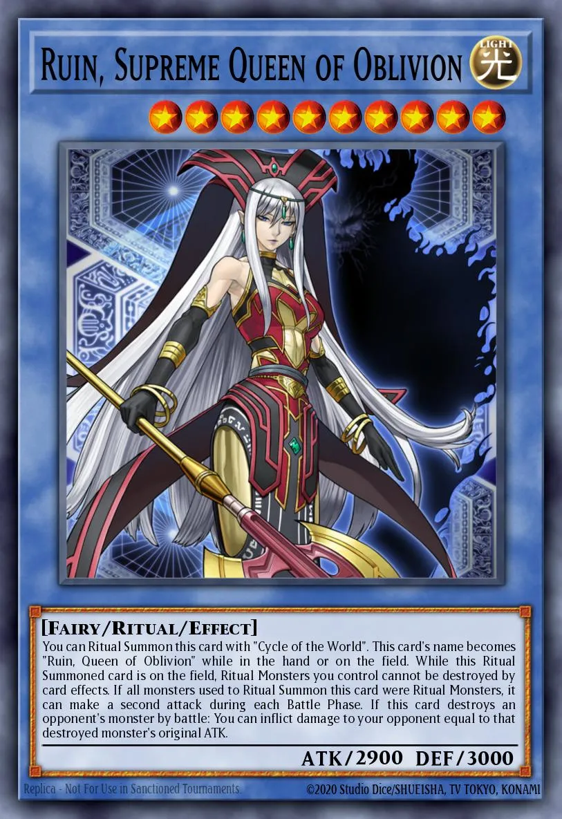 Ruin, Supreme Queen of Oblivion · OTS Tournament Pack 8 (POR) 13518809/36