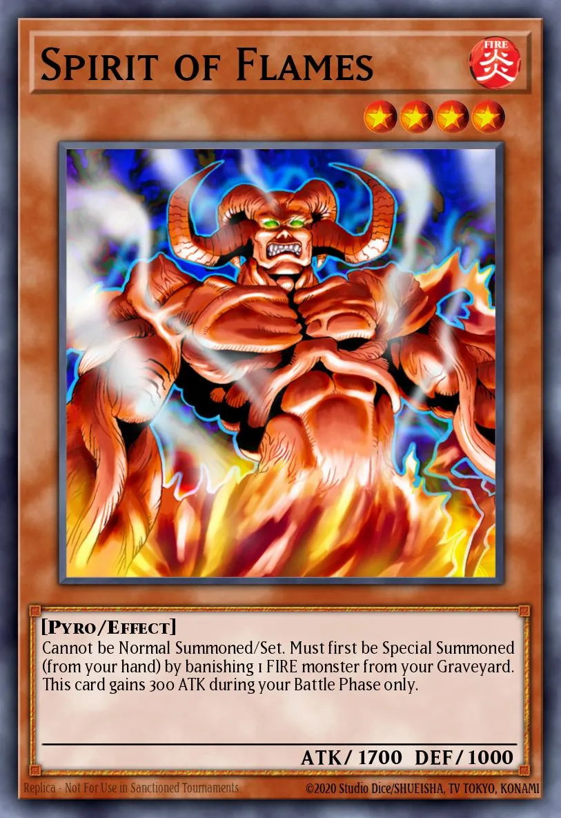 Spirit of Flames · Labyrinth of Nightmare 13522325/315