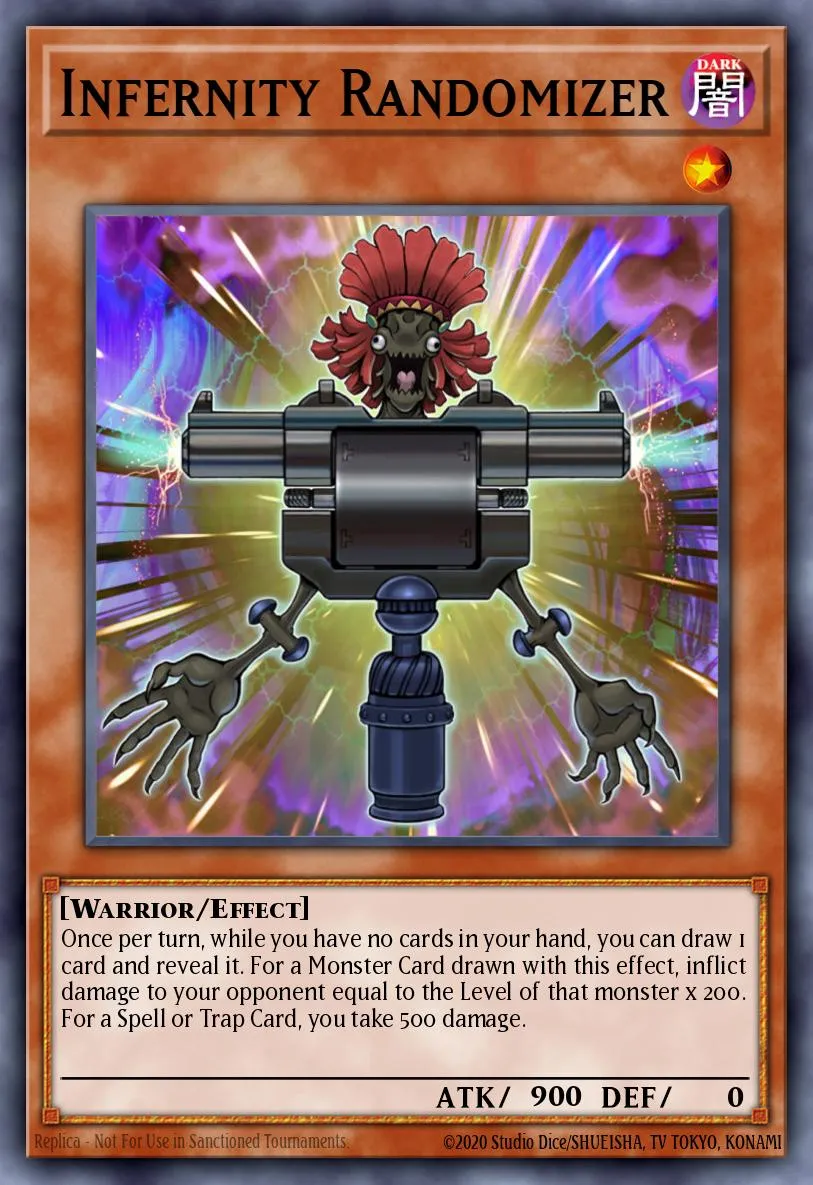 Infernity Randomizer · The Shining Darkness Sneak Peek Participation Card 13582837/1