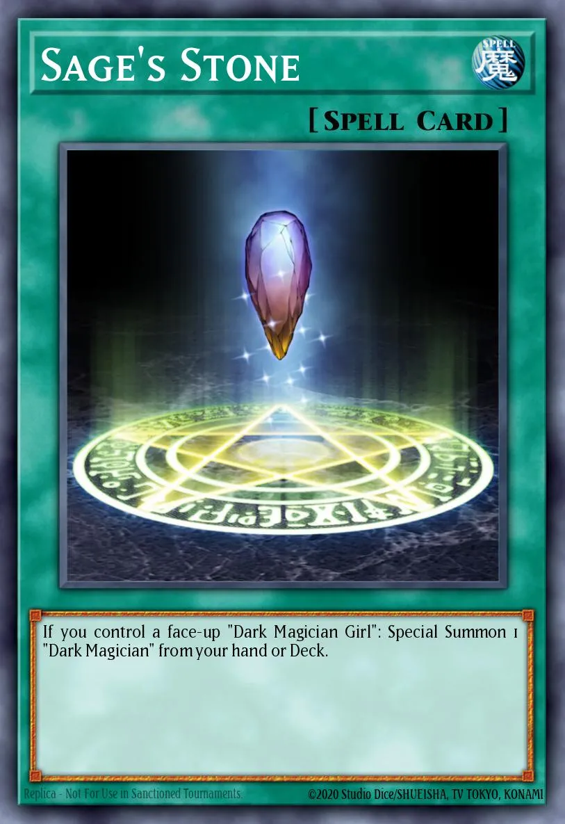 Sage's Stone · Yu-Gi-Oh! Reshef of Destruction promotional cards 13604200/3