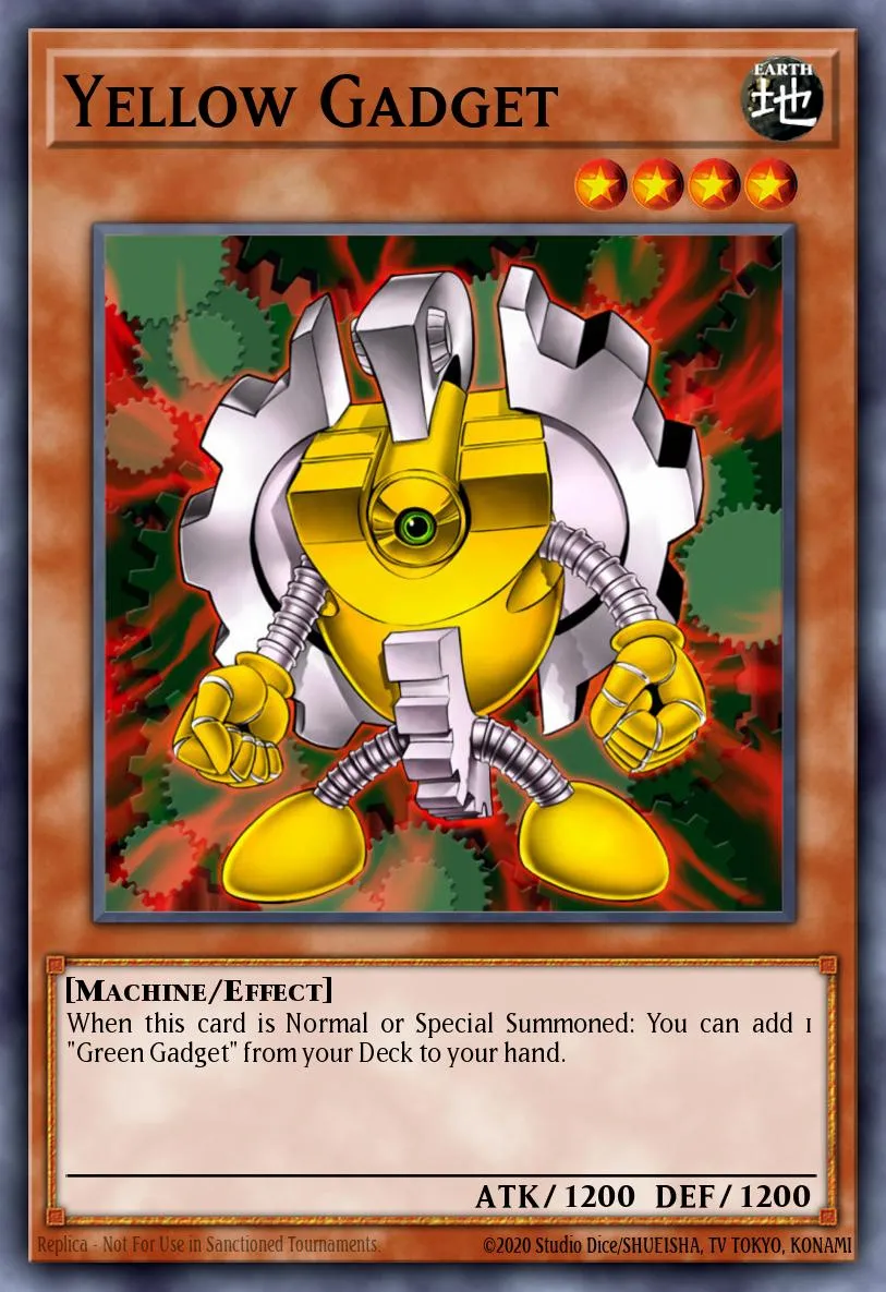 Yellow Gadget · Structure Deck: Machine Re-Volt 13839120/37