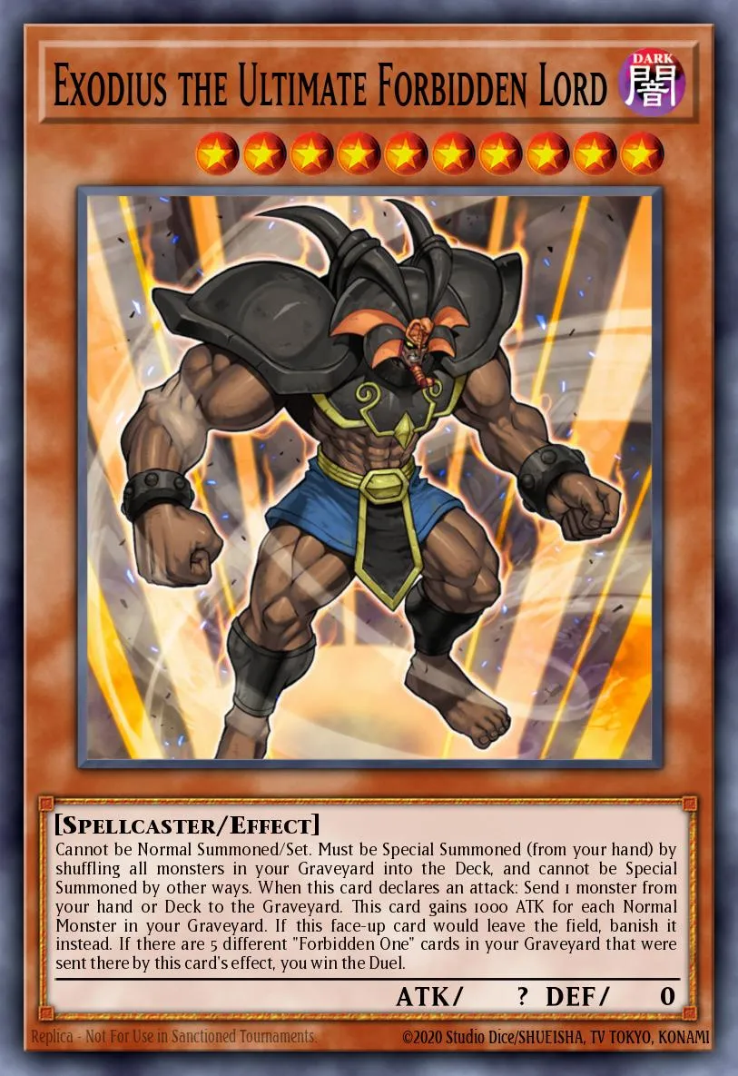 Exodius the Ultimate Forbidden Lord · Collectible Tins 2010 Wave 2 13893596/10