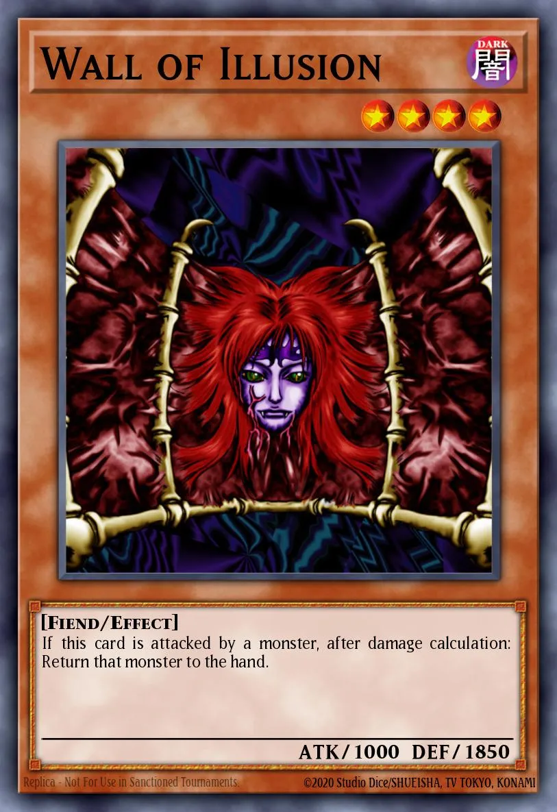 Wall of Illusion · Summoned Skull Sample promotional card 13945283/1
