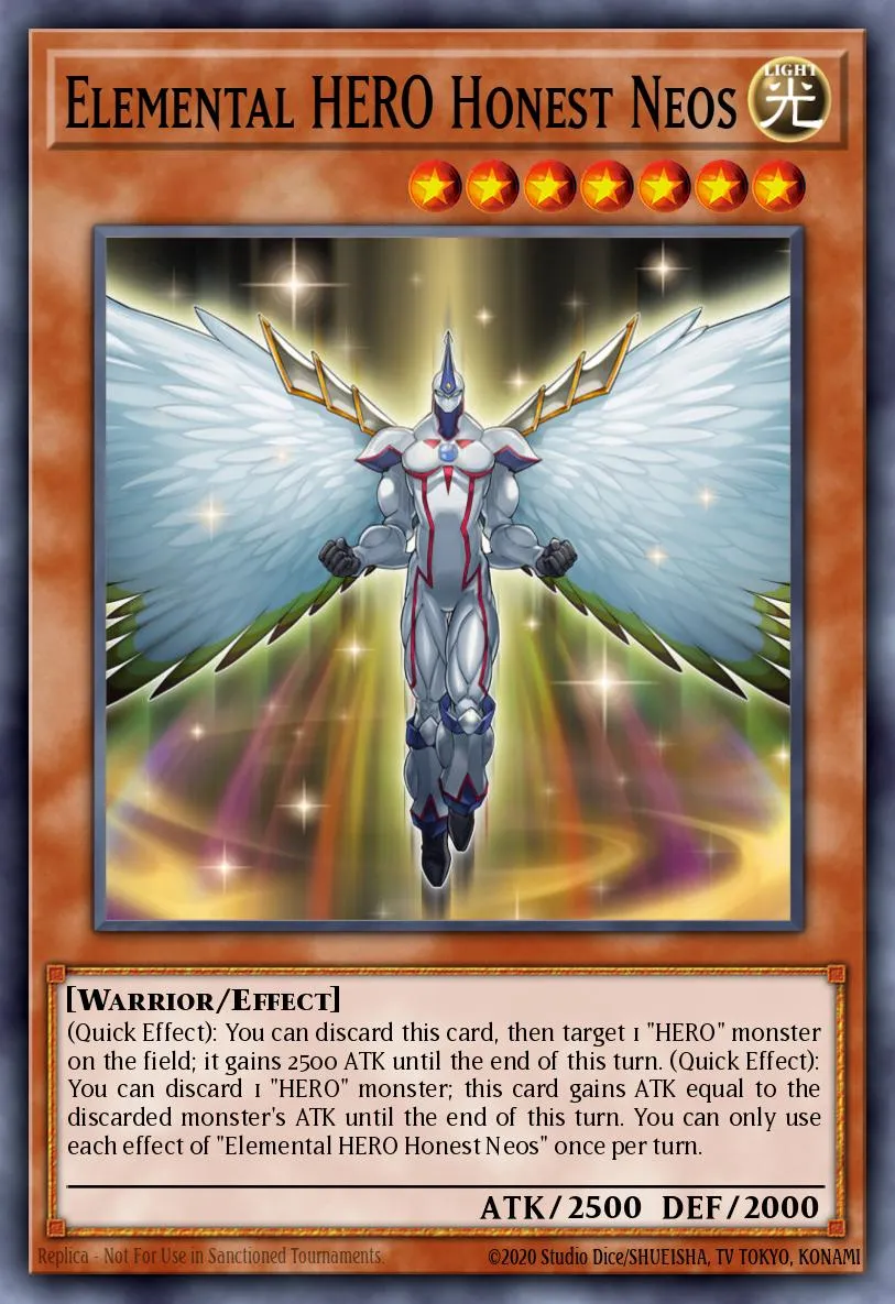 Elemental HERO Honest Neos · Duelist Saga 14124483/100
