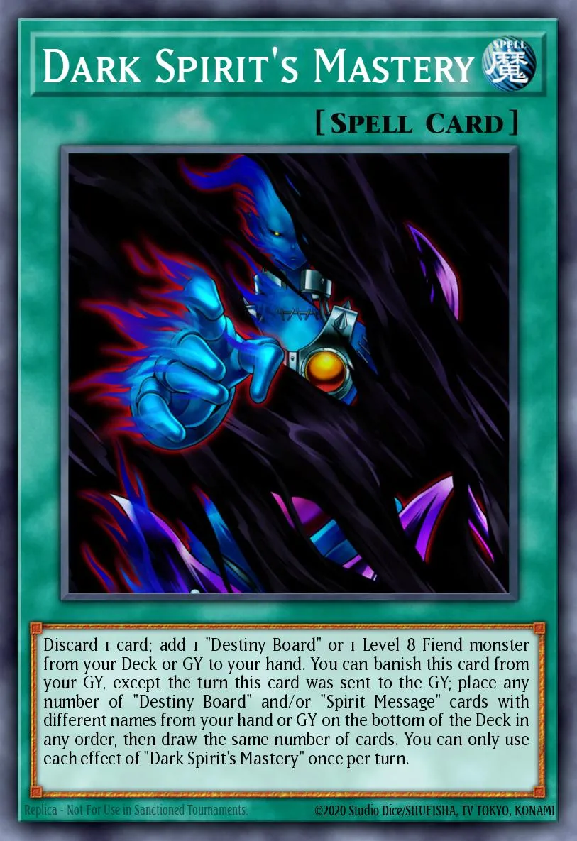 Dark Spirit's Mastery · Legendary Duelists: Immortal Destiny 14386013/58