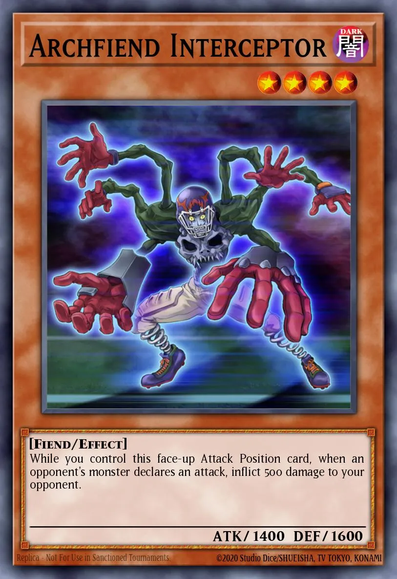 Archfiend Interceptor · The Shining Darkness Sneak Peek Participation Card 14430063/1