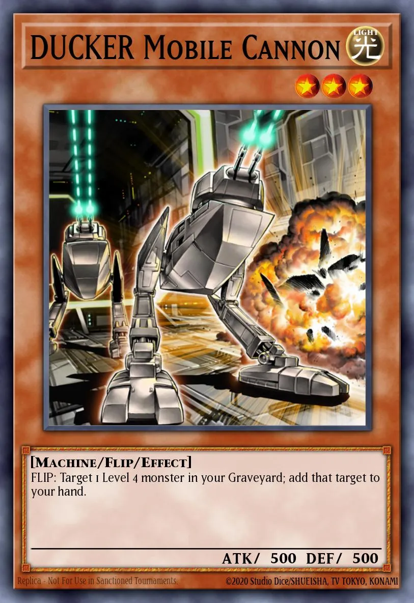 DUCKER Mobile Cannon · Light of Destruction: Special Edition 14506878/2