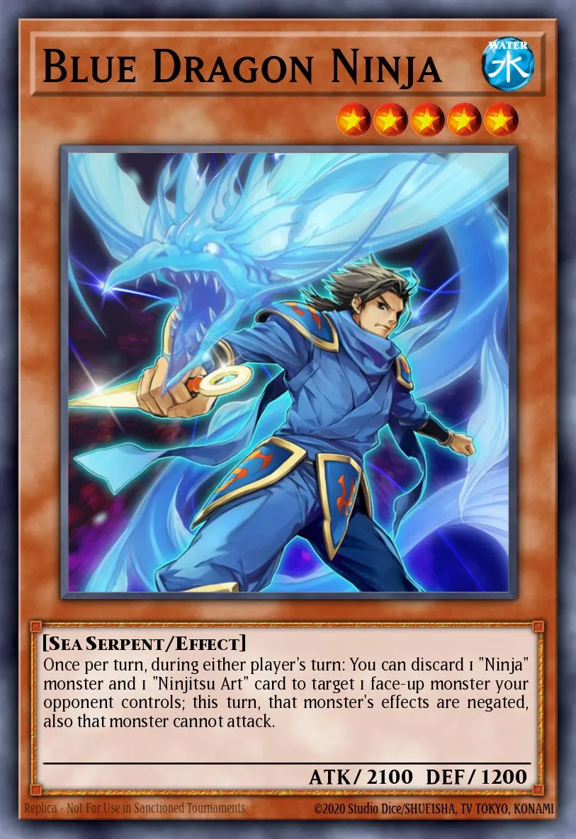 Blue Dragon Ninja · Return of the Duelist: Special Edition 14568951/2