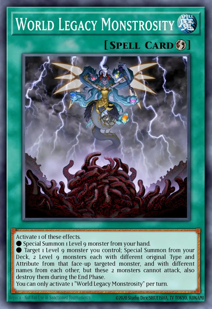 World Legacy Monstrosity · Dark Neostorm Special Edition 14604710/4