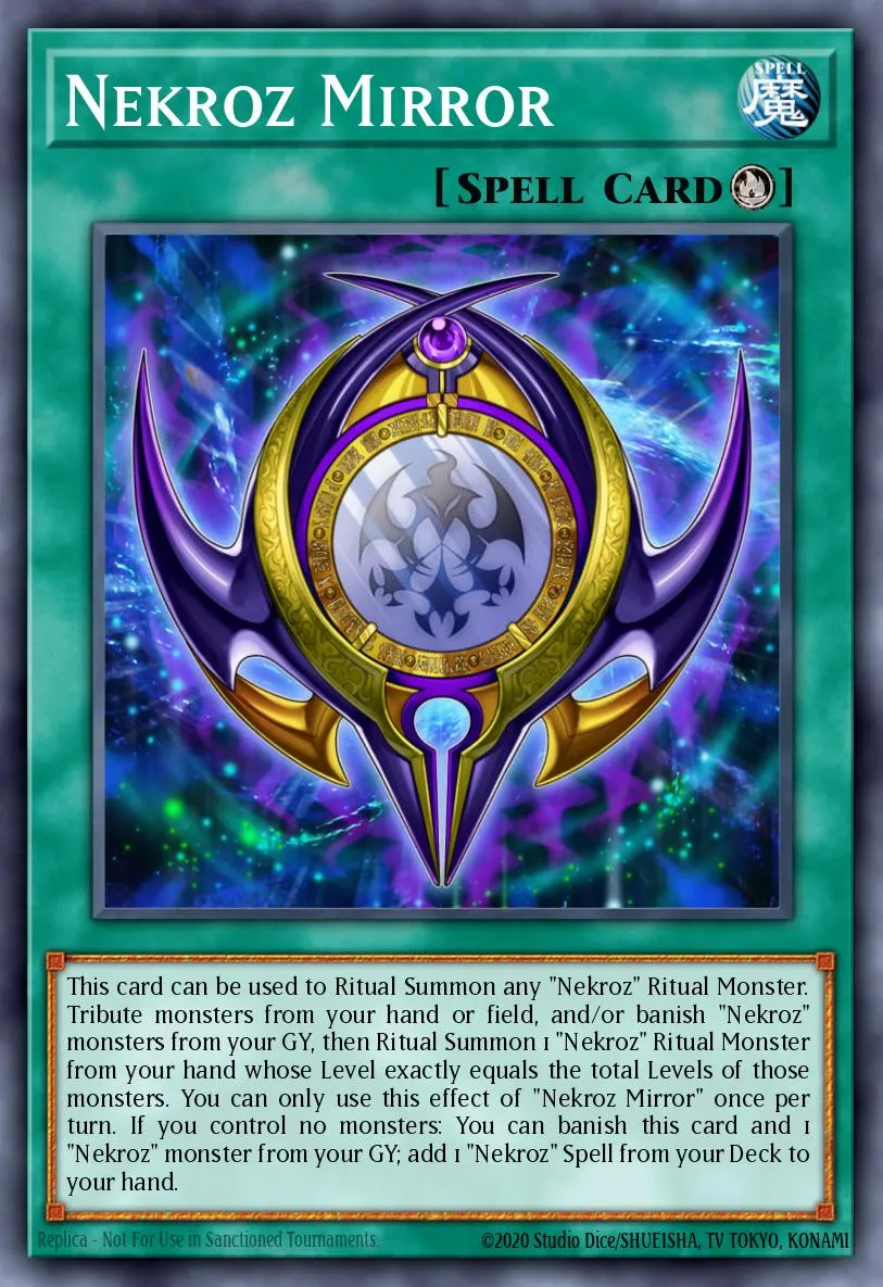 Nekroz Mirror · The Secret Forces 14735698/60