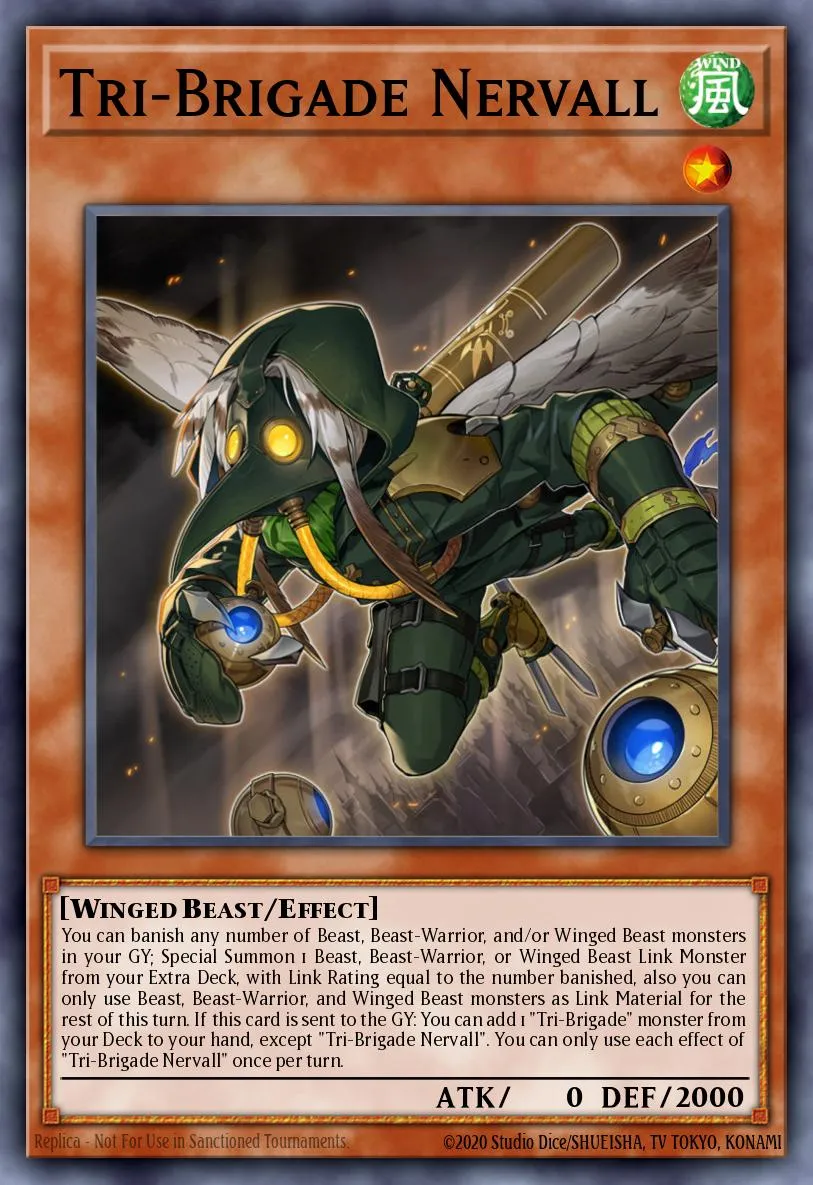 Tri-Brigade Nervall · Phantom Rage Premiere! promotional card 14816857/1