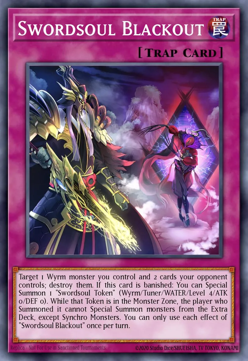 Swordsoul Blackout · Burst of Destiny 14821890/101